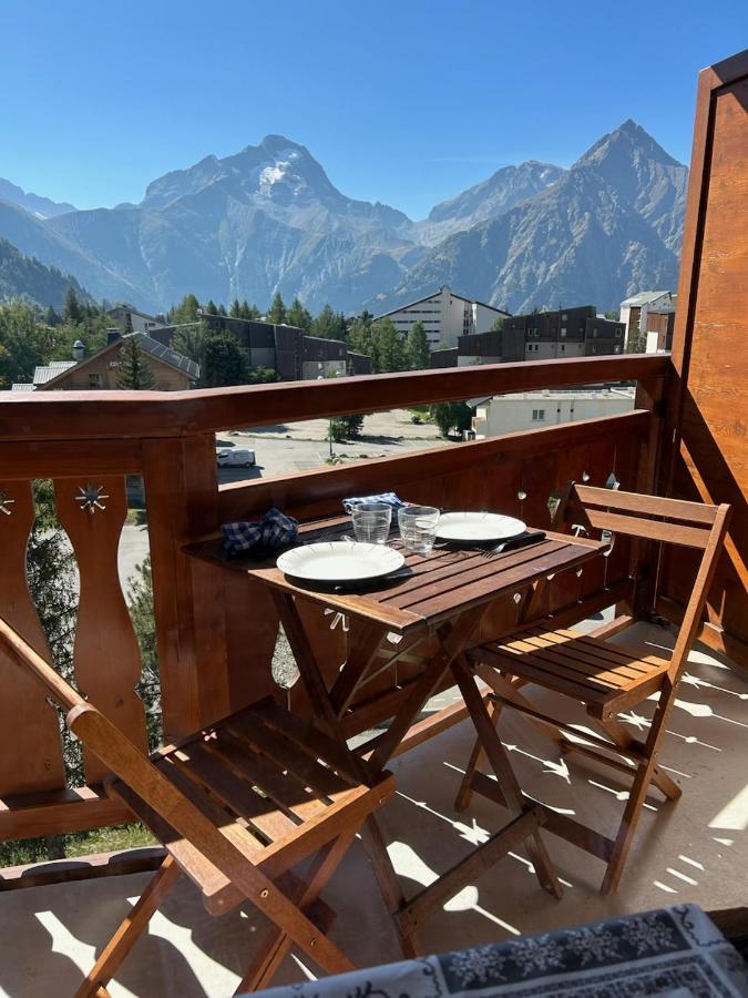 Résidence Plein Sud: Ski-in/Ski-out with Mountain Views Les Deux Alpes Exterior photo